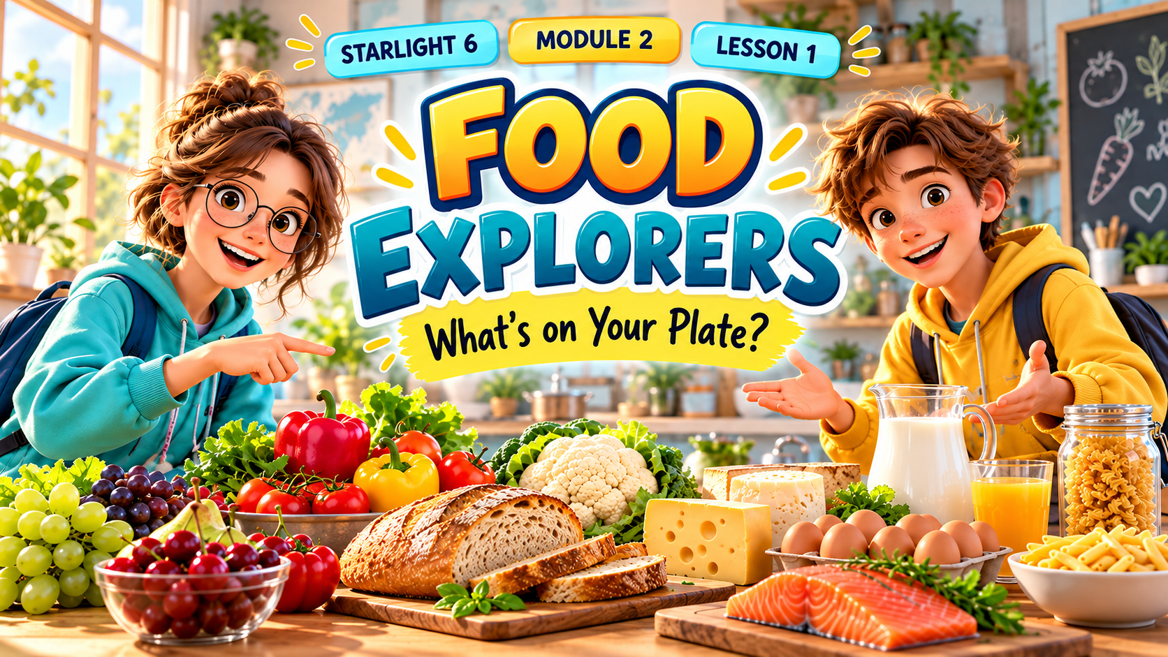 Food Explorers: What's on Your Plate?