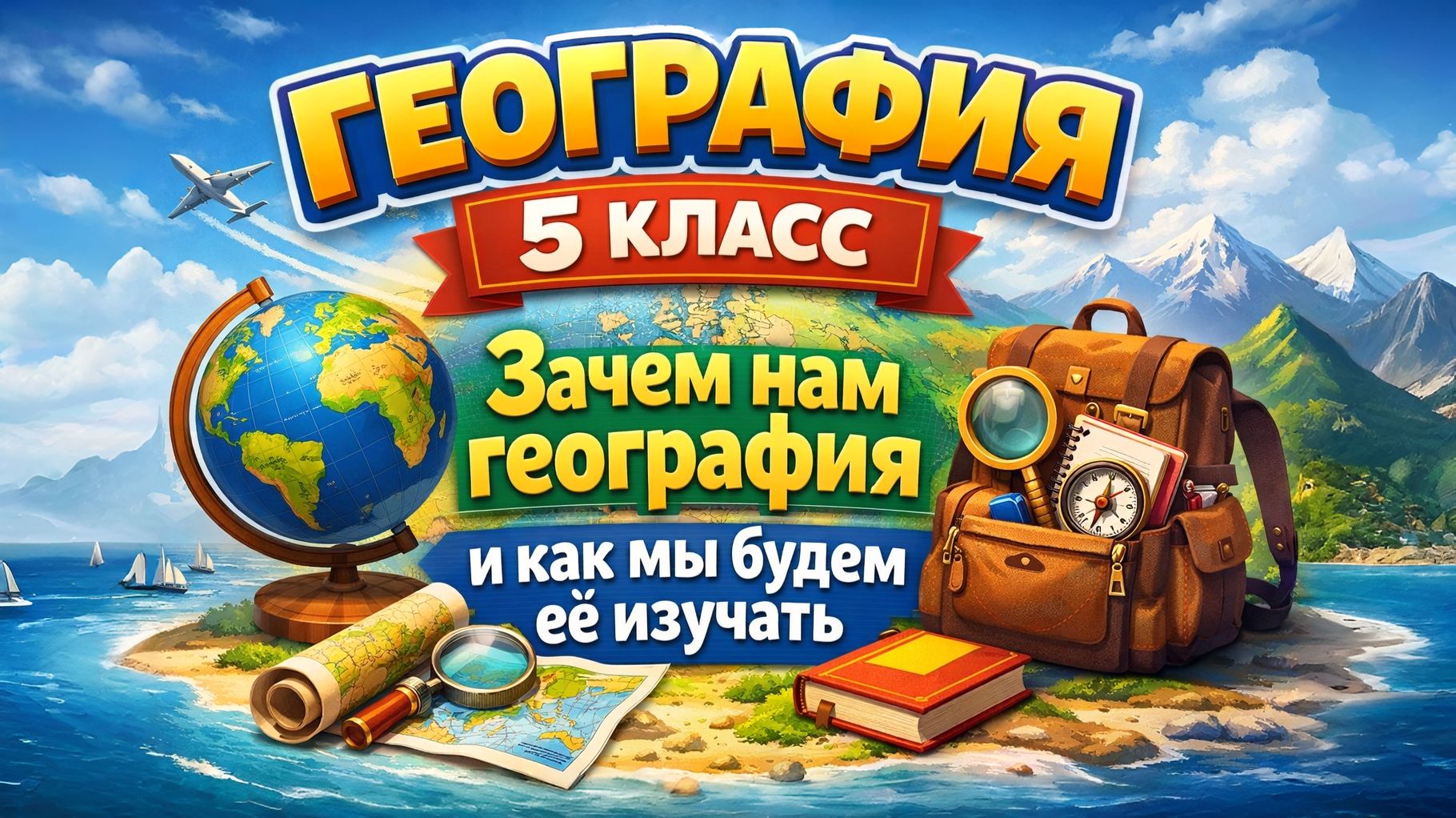 Зачем нам география и как мы будем её изучать