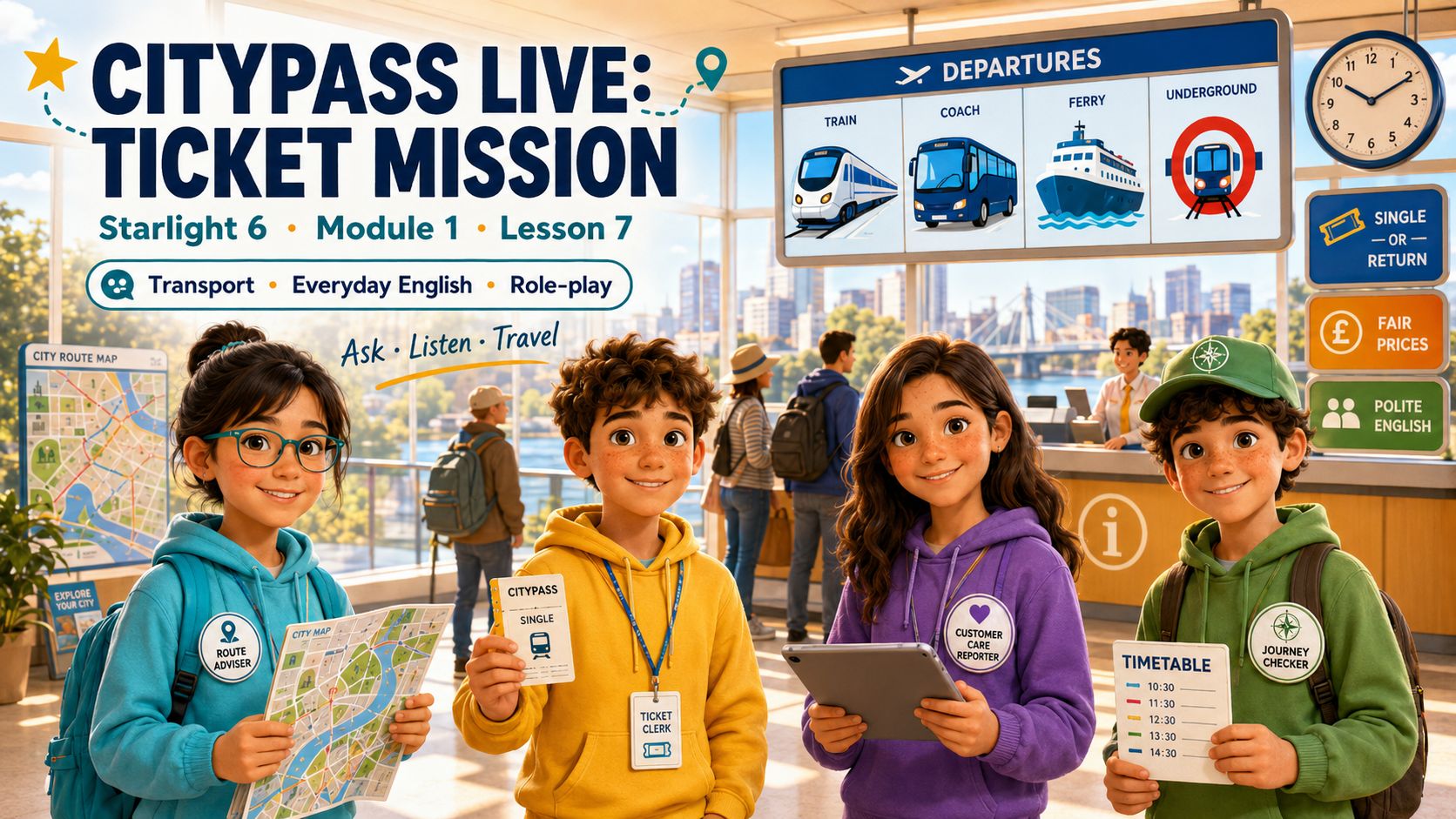 Citypass Live: Ticket Mission