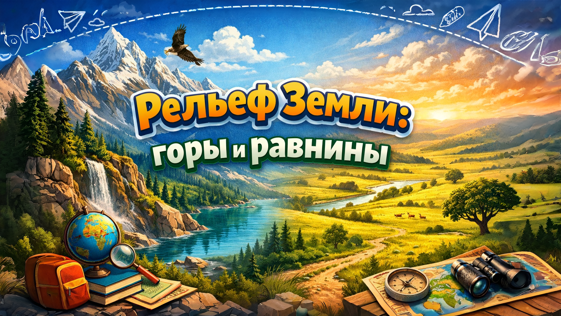 Рельеф Земли: горы и равнины