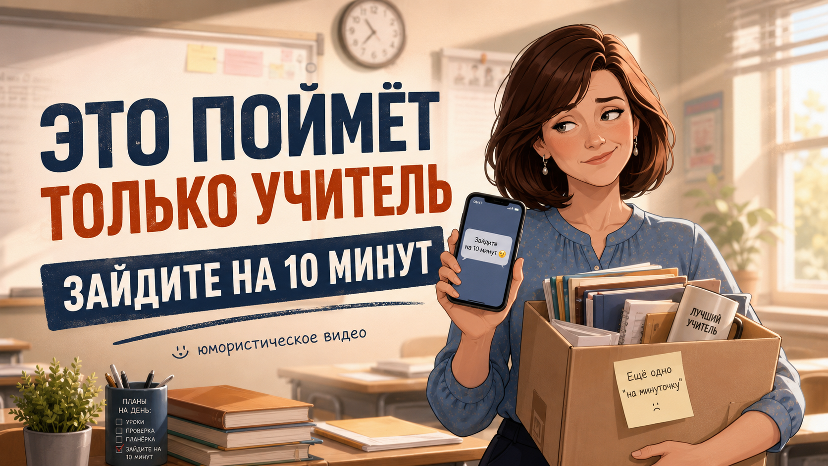 Зайдите на 10 минут