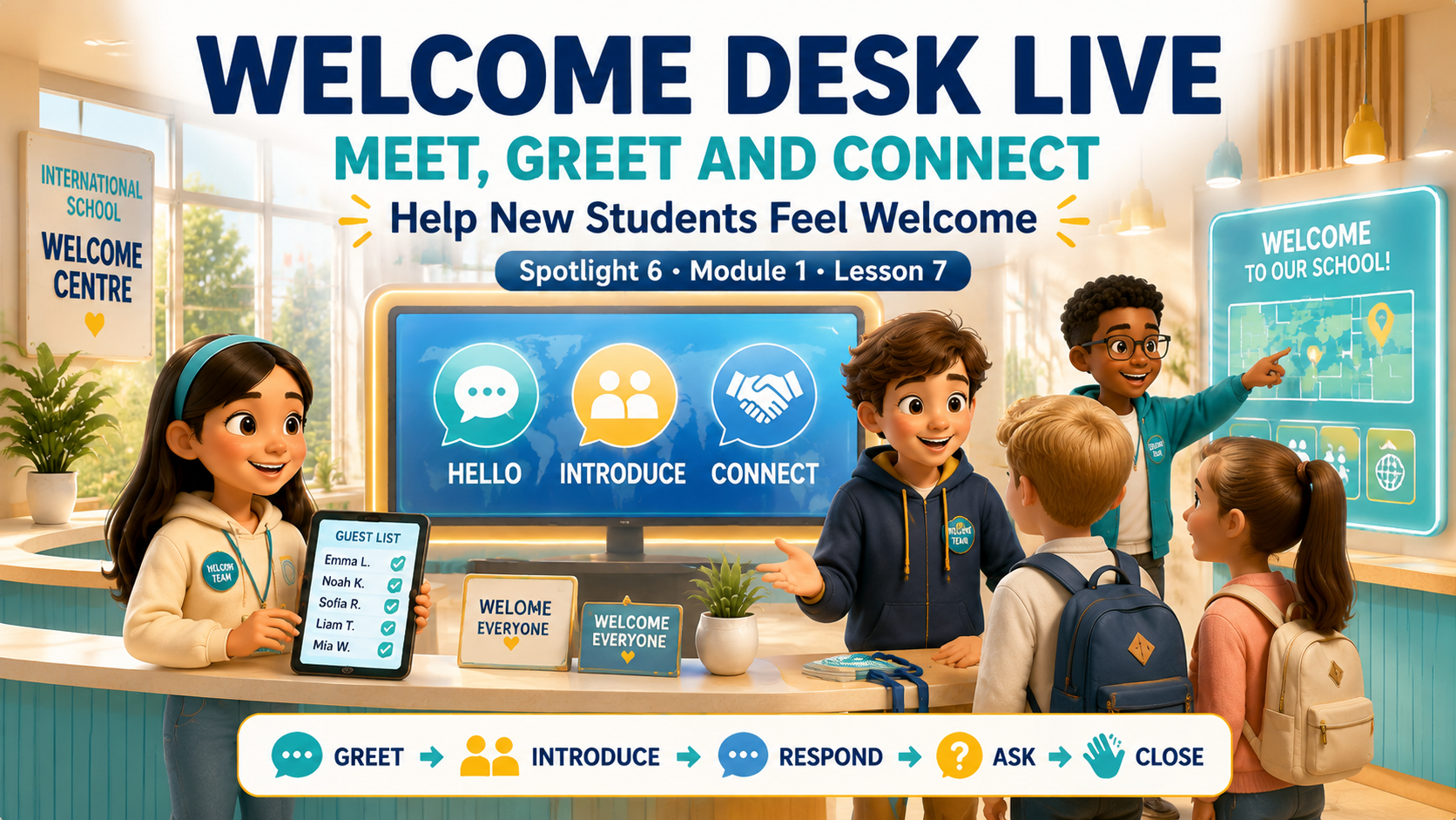 Welcome Desk Live