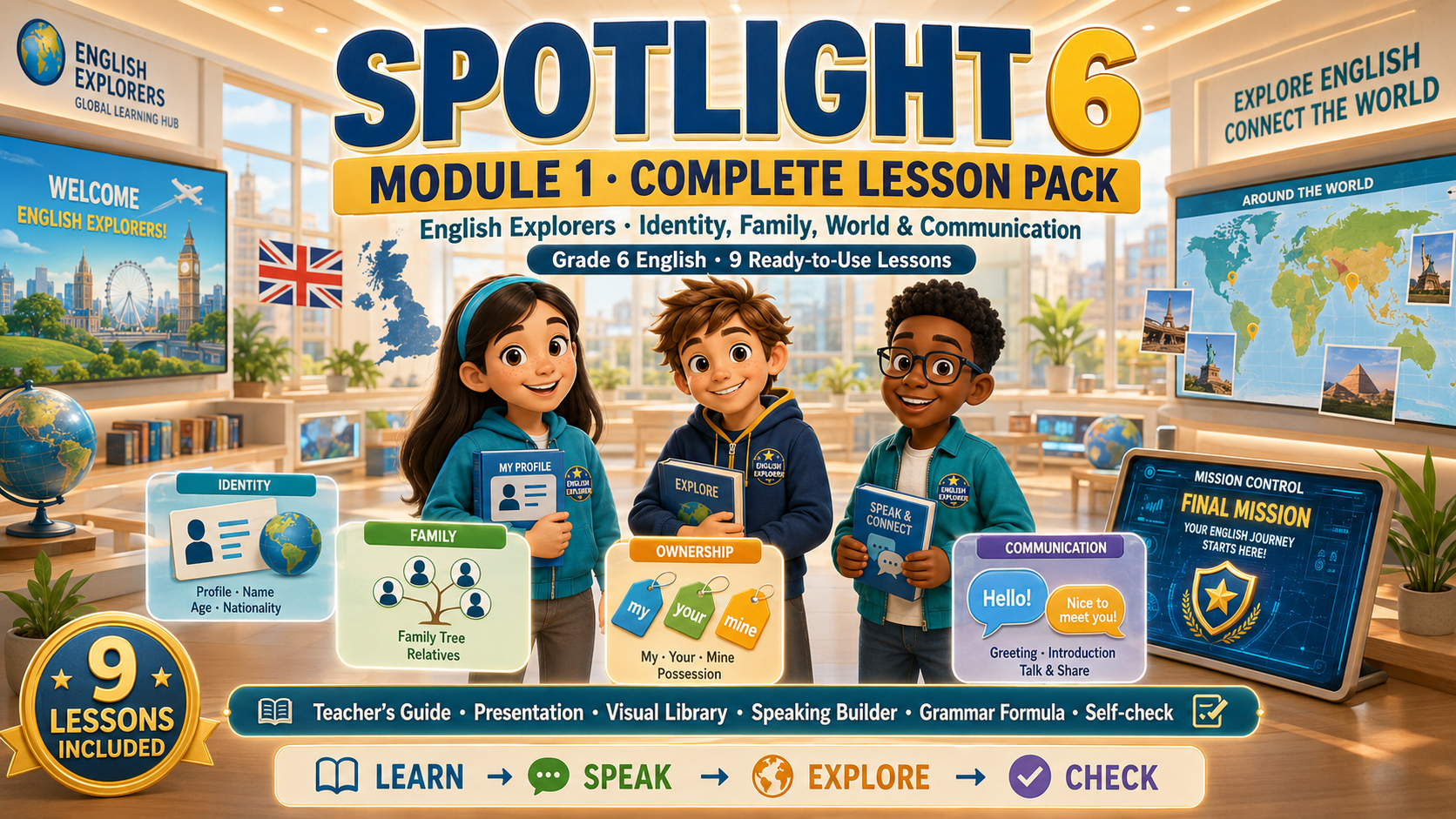 Spotlight 6 · Module 1 Complete Teacher Pack
