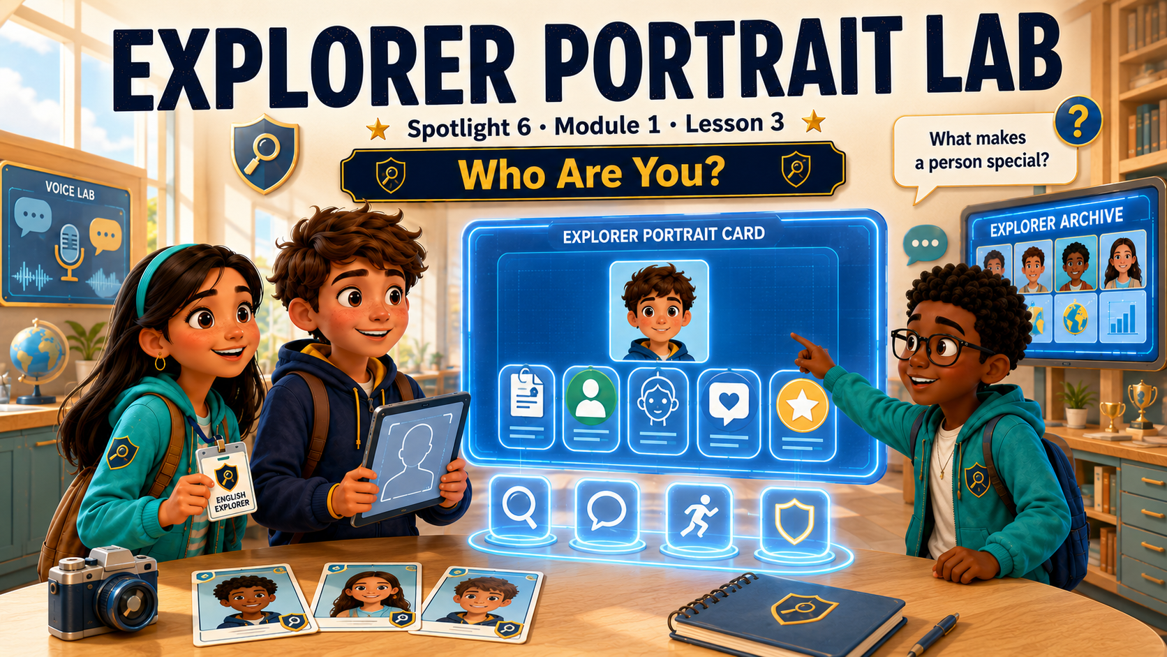 Explorer Portrait Lab: Who Are You?