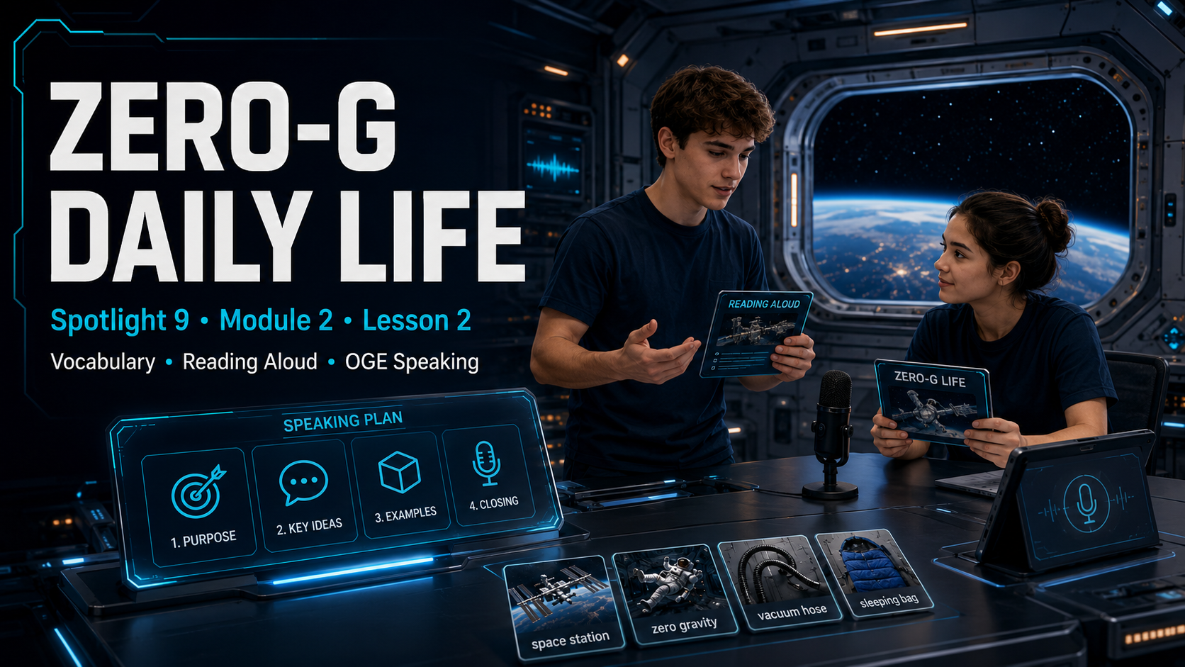 Zero-G Daily Life