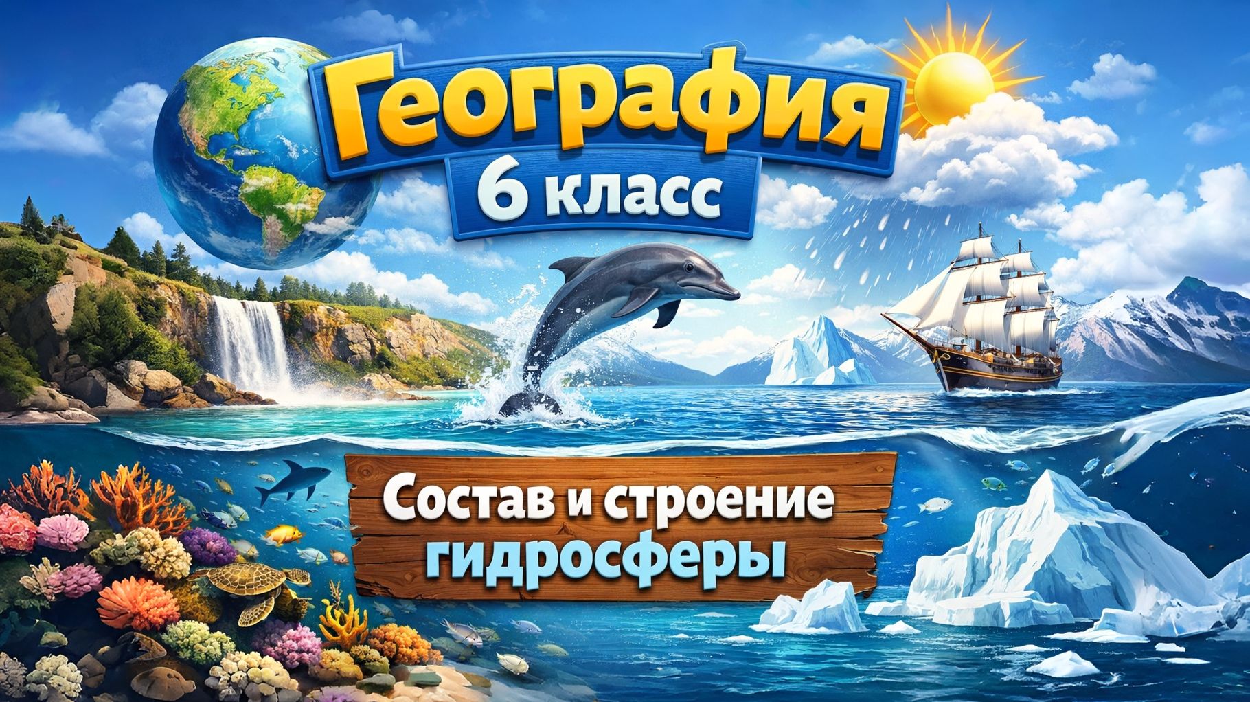 Состав и строение гидросферы