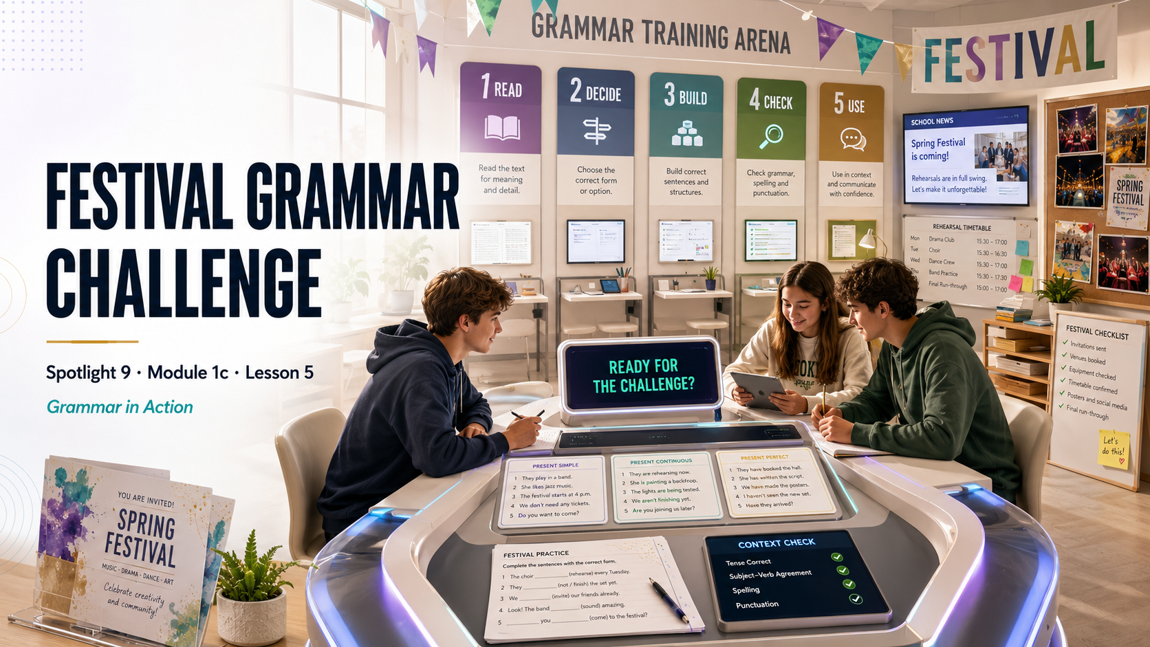 Festival Grammar Challenge